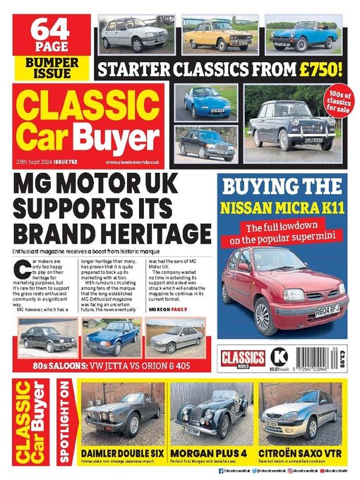 Title details for Classic Car Buyer by Kelsey Publishing Ltd - Available